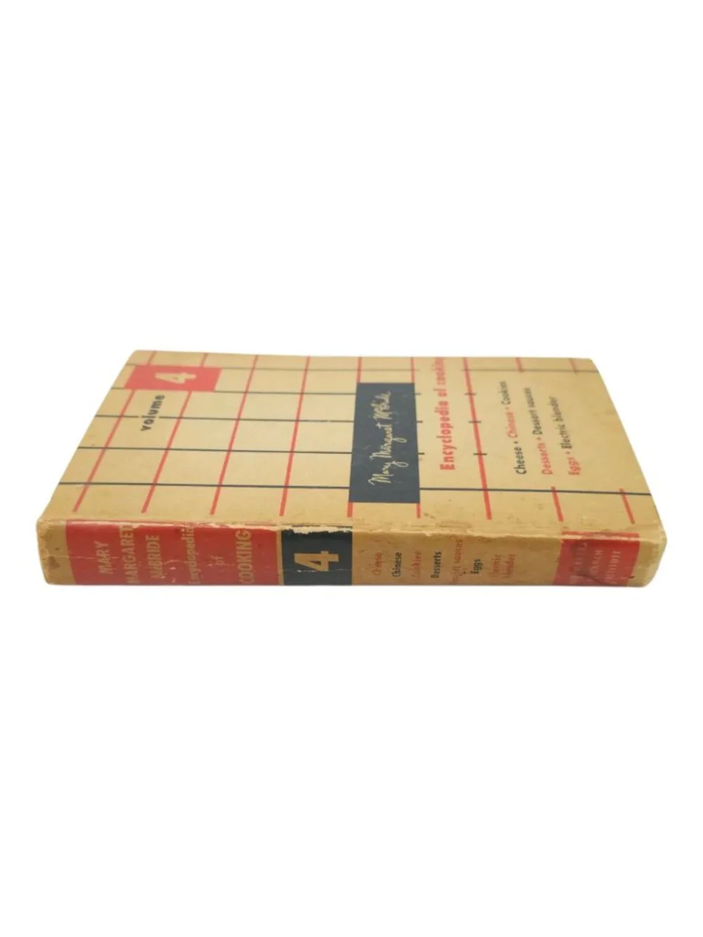 Mary Margaret McBride Encyclopedia of Cooking Volume 4 Vintage 1958 Cookbook HC